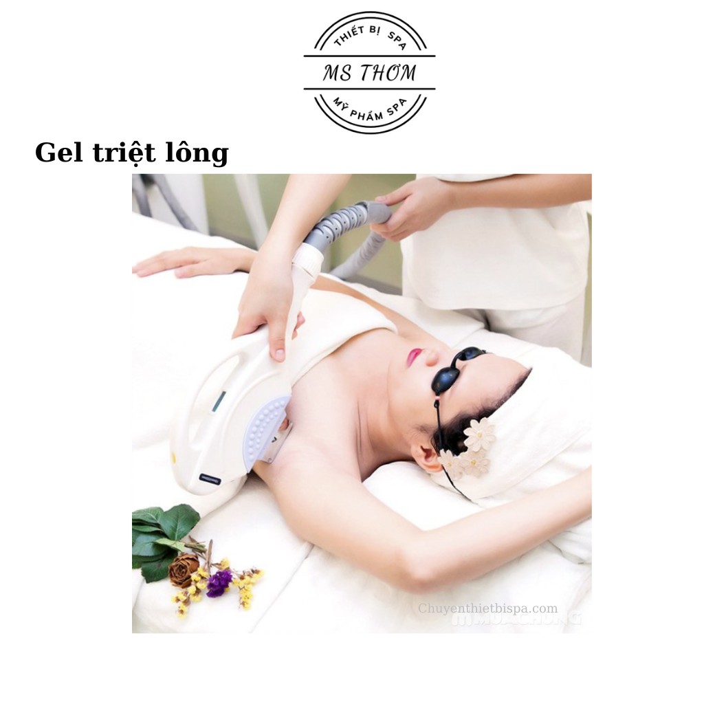 Gel triệt lông Euro can 5 lít chuyên dùng trong Spa/TMV để triệt lông, đi HIFU