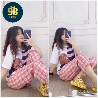 Set đồ nữ quần dài CARO KATE Gấu nâu