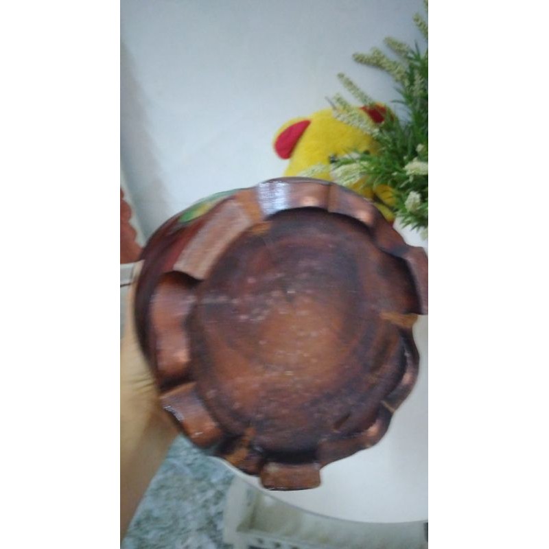 Bác hương Thờ gỗ tràm hoa sen đắp NỔI 2 Cỡ nhỏ .Xã bỏ mẫu