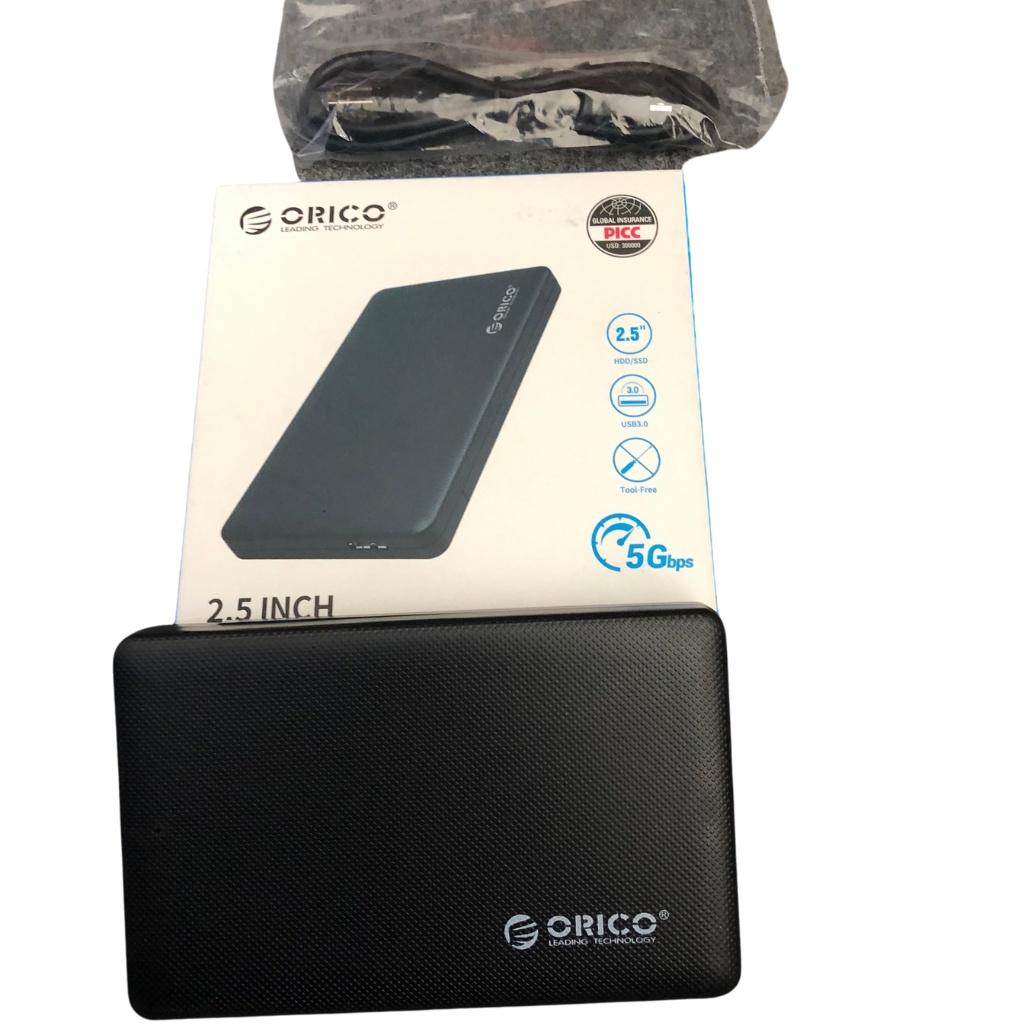 Box ổ cứng hộp đựng vỏ ổ cứng di động 2.5 ORICO dùng cho HDD SSD