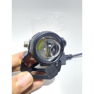 Đèn Trợ Sáng Bi Cầu Mini 2 Chế Độ 2 Màu [ Tặng Công Tắc Cos Pha ] [ 1 đèn ]