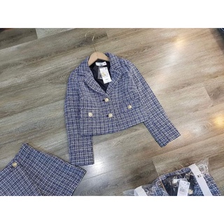 Bộ vest dạ MNG chất dạ cao cấp, mềm mại