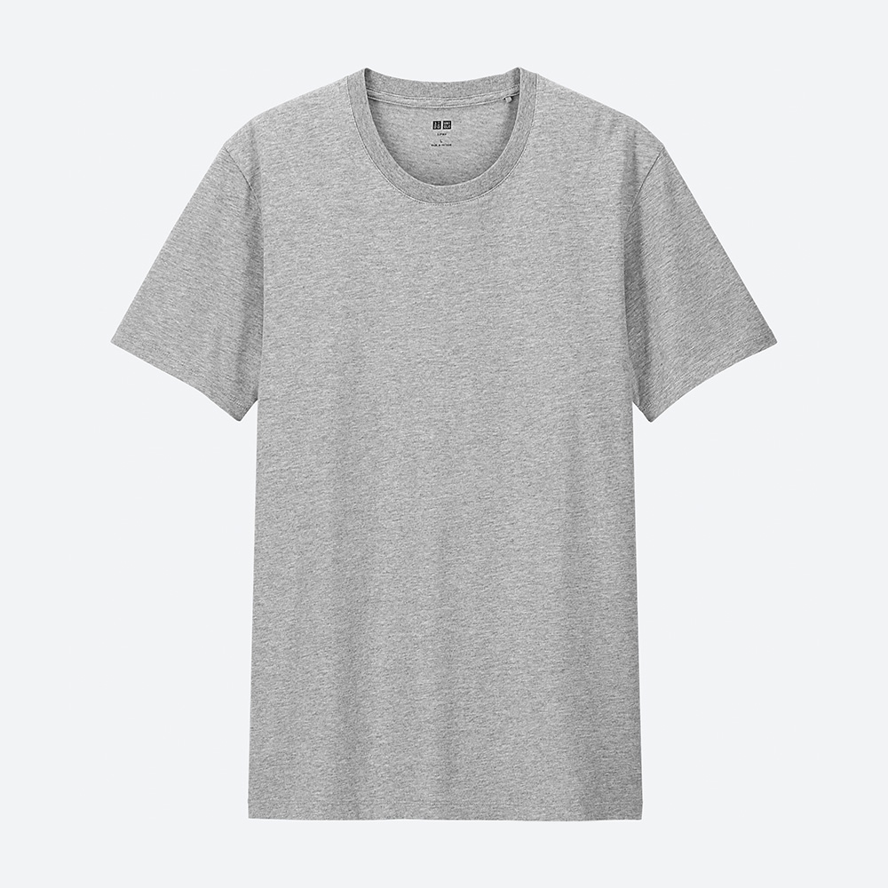 Áo Thun Cotton Uniqlo Cổ Tròn Tay Ngắn 414349 Uniqlo Cho Nam