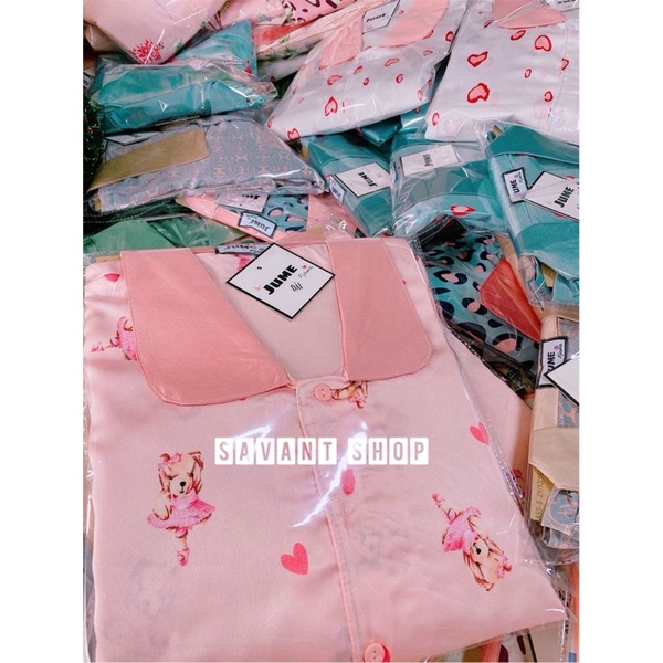 [HOT] Mẫu Mới Bộ Pịama Lụa Thiết Kế [CAO CẤP]