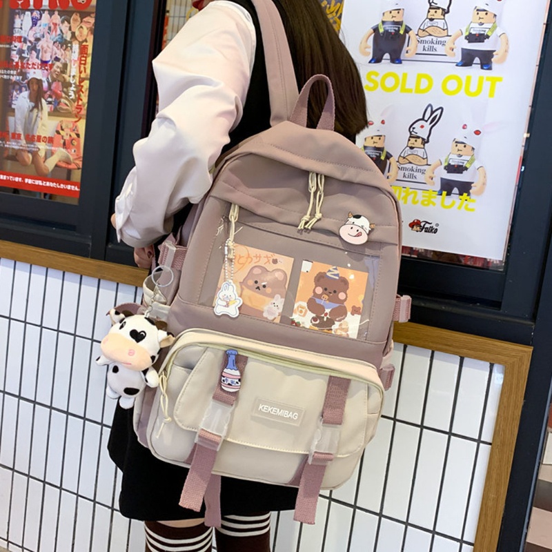 Ba Lô Đeo Vai Đi Học In Hình Blala Kawai Dễ Thương Cho Tuổi Teen