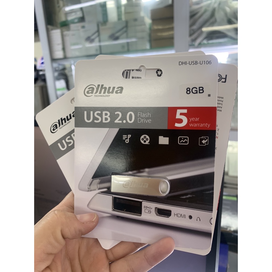 USB 8Gb Dahua 2.0 - Hàng Chính Hãng Bảo Hành 5 Năm