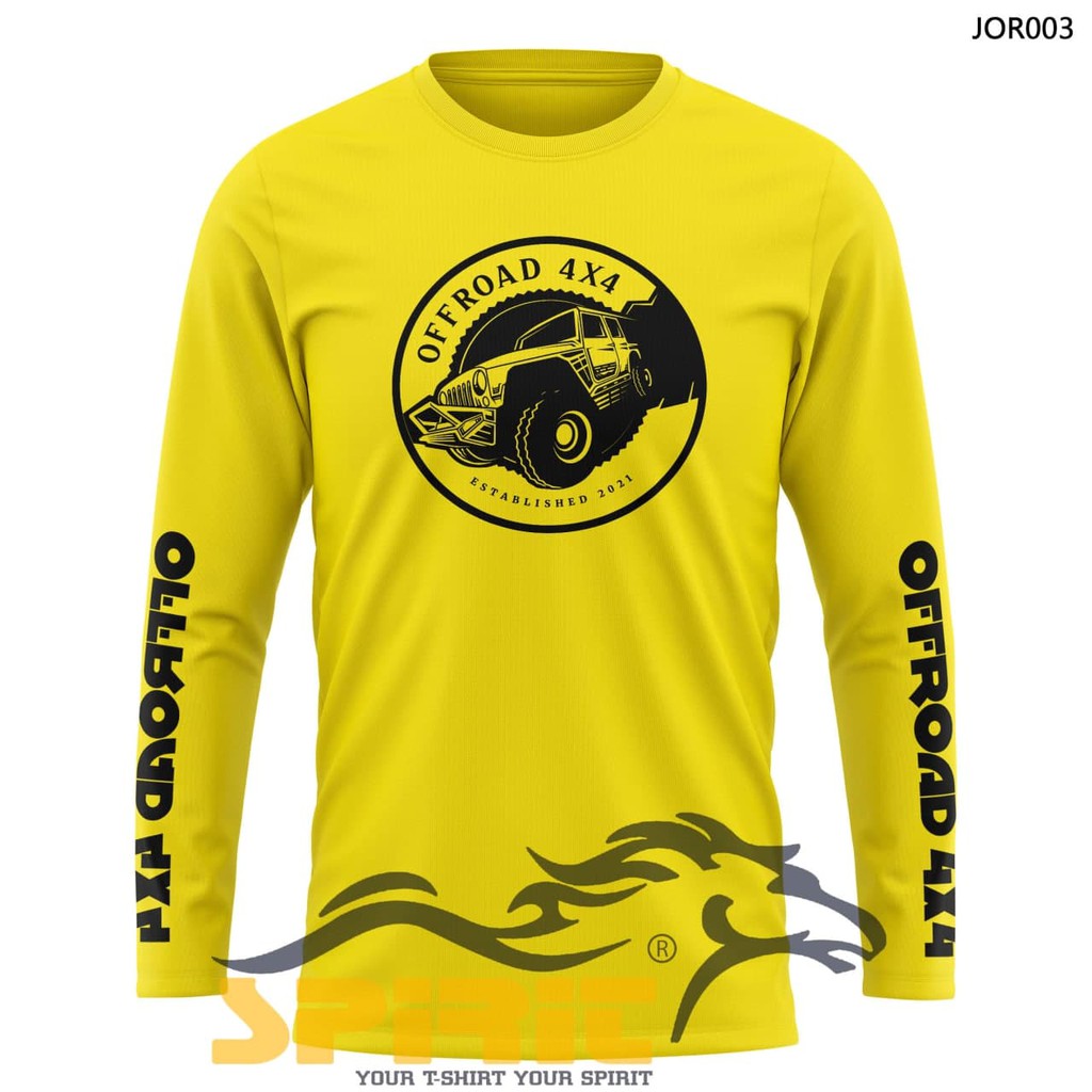 Áo Khoác Tay Dài In Logo Jeep Club Offroad Cá Tính Cho Nam Và Nữ