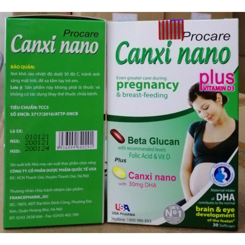 Viên uống bổ xung canxi và vitamin cho Phụ nữ