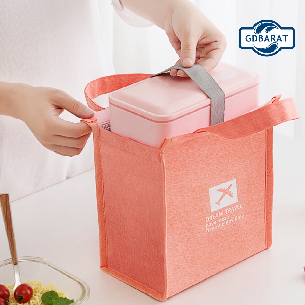 Túi Đựng Hộp Cơm Trưa Cách Nhiệt Chống Thấm Nước Tiện Dụng