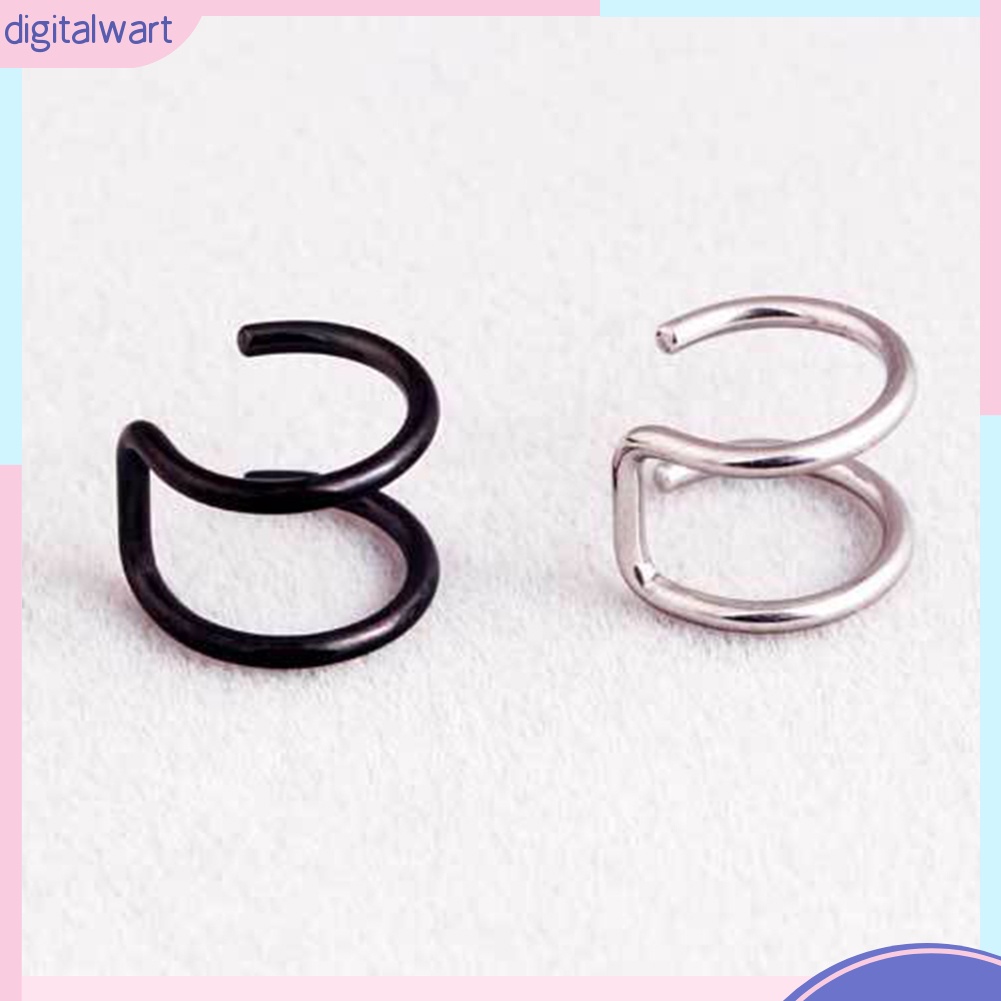 1 Khuyên kẹp vành tai đính đá thời trang nữ