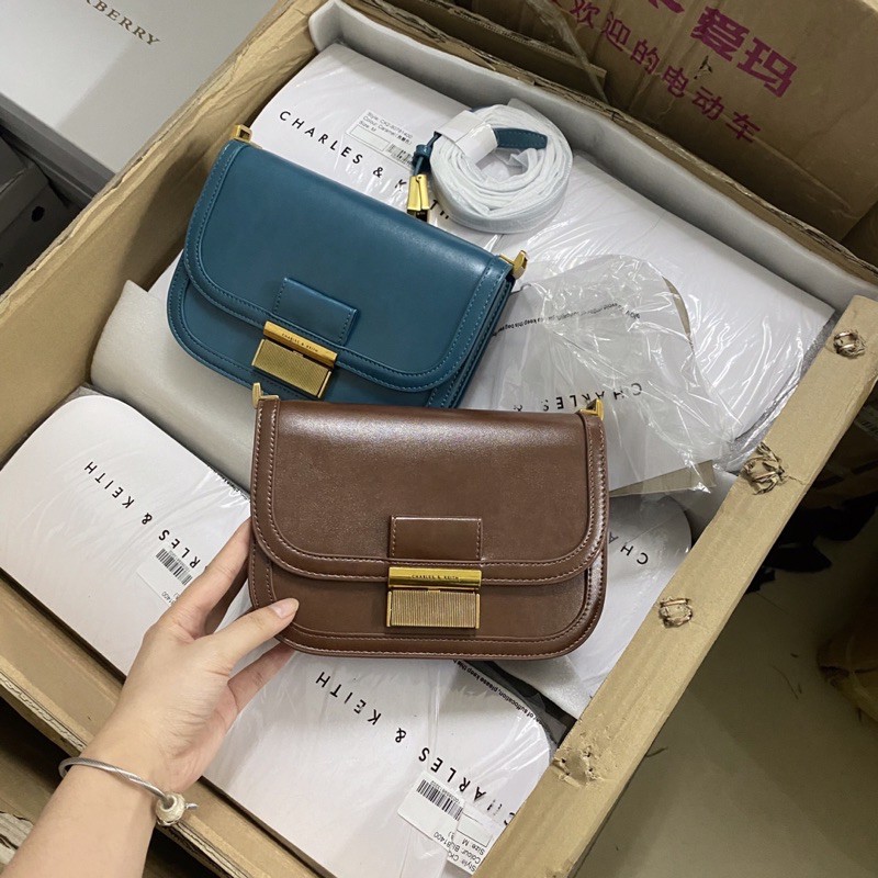 Túi đeo chéo nữ CnK Vintage bo viền LHN•1400 | BigBuy360 - bigbuy360.vn