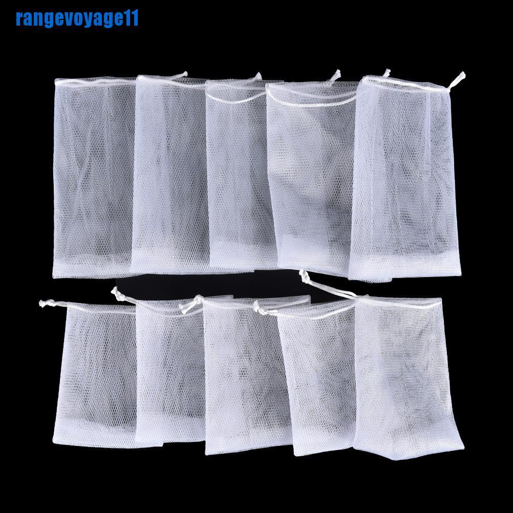 Set 5 túi lưới đựng xà phòng hai lớp đơn giản dễ sử dụng
