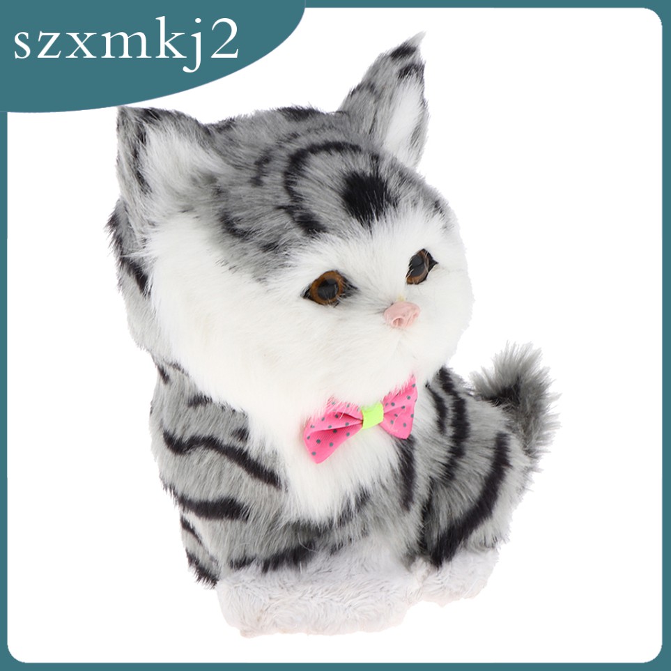 Mô Hình Chú Mèo May Mắn Maneki Neko Nhồi Bông Dễ Thương Trang Trí Nhà Cửa / Xe Hơi szxmkj2