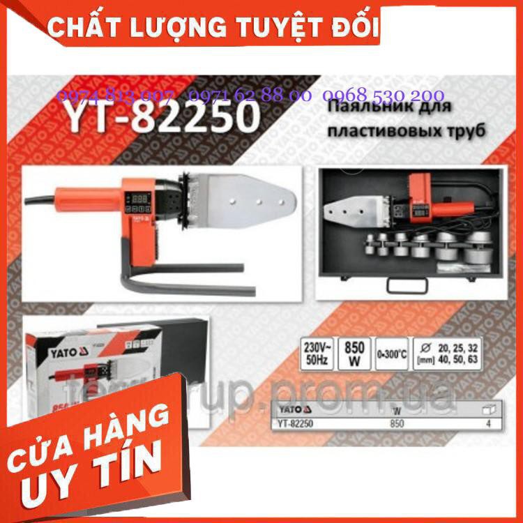 Giảm Giá Máy hàn ống nhựa hiển thị số 850W Yato YT-82250 Cực Shok