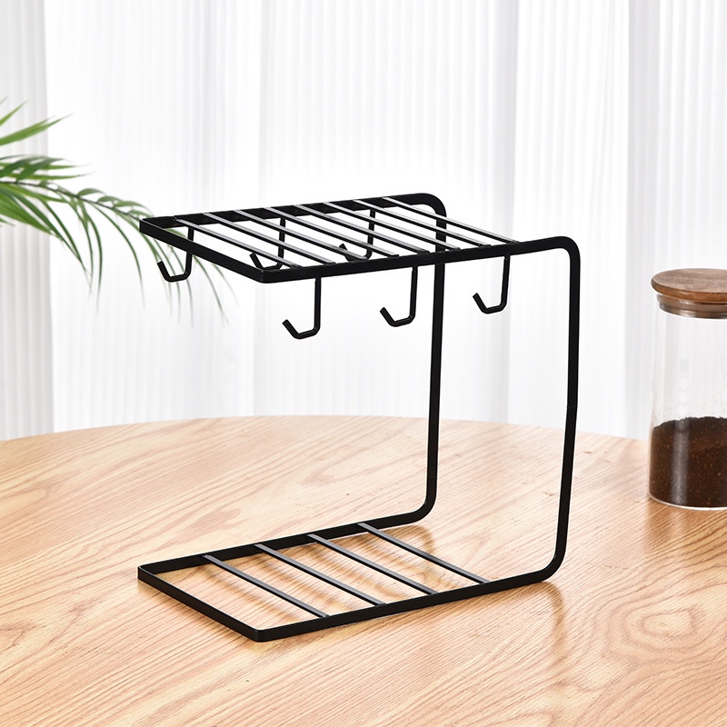 Giá Sắt Úp Cốc Kiểu Nhật Bản Sáng Tạo Tiện Dụng Giá Đỡ