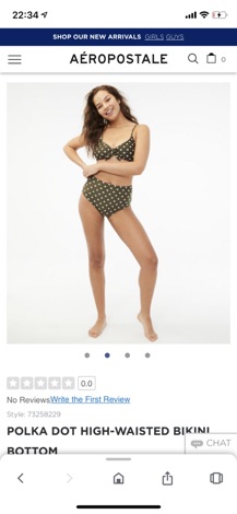 Bikini cạp cao xuất dư xịn chấm bi size M L XL