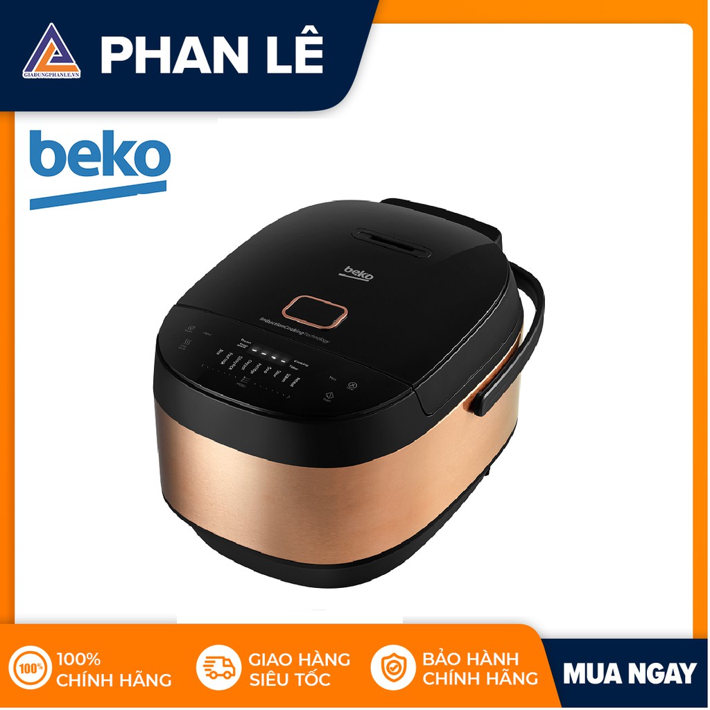 [Mã 157ELSALE hoàn 7% đơn 300K] Nồi cơm điện cao tần Beko RCI80143B 1.8 lít