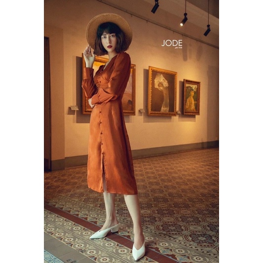 Đầm lụa thiết kế JODE