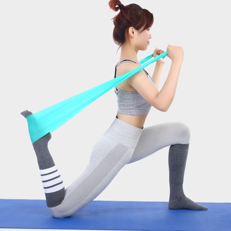 Dây thun cao su kháng lực hỗ trợ các bài tập yoga hiệu quả