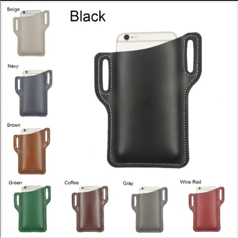 Nâng Cấp Điện Thoại Di Động Bum Túi Thắt Lưng Vòng Bao Da Bao Da Ngoài Trời Edc Cao Bồi Ví Điện Thoại Gói Vintage Thắt Lưng Kẹp Vỏ Bảo Vệ Thắt Lưng Túi Thắt Lưng