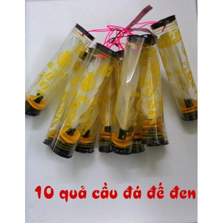 Cầu Đá Lông Gà Đế Cao Su (10 Quả)