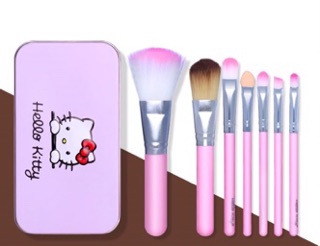 Bộ Cọ Trang Điểm HELLO KITTY - Hàn Quốc