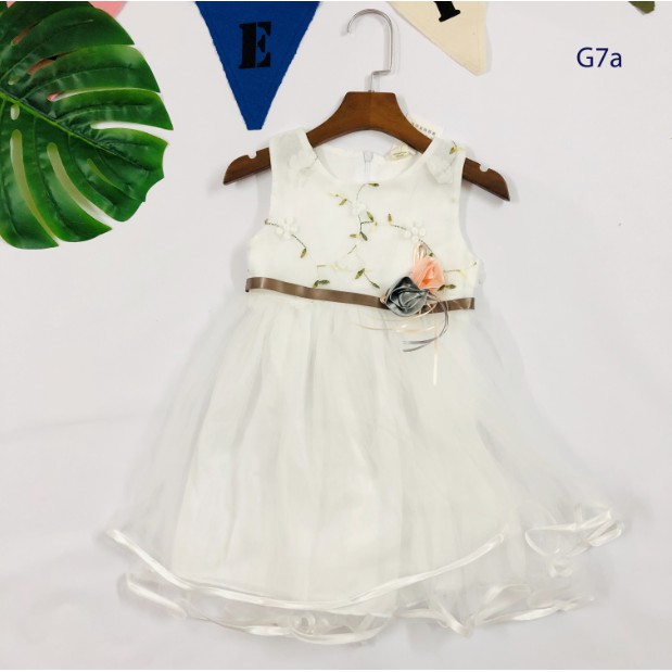 Váy xòe nhiều hoa cho bé gái (từ 1 - 8 tuổi) VEMZKIDS