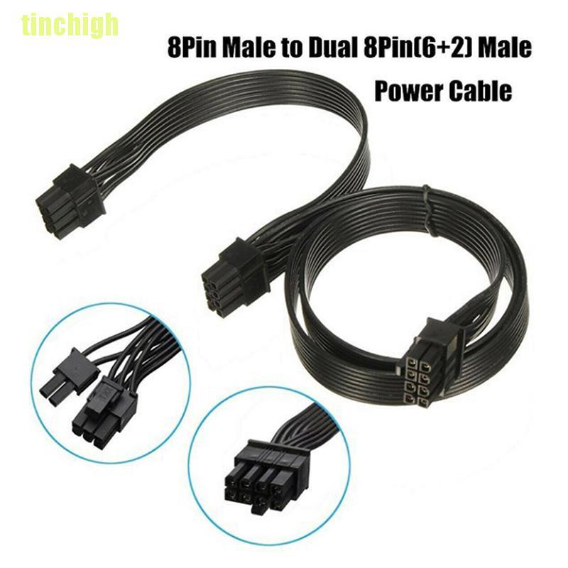 1 Cáp Chuyển Đổi 8pin Sang 6 + 2pin 8 Pin 1 To