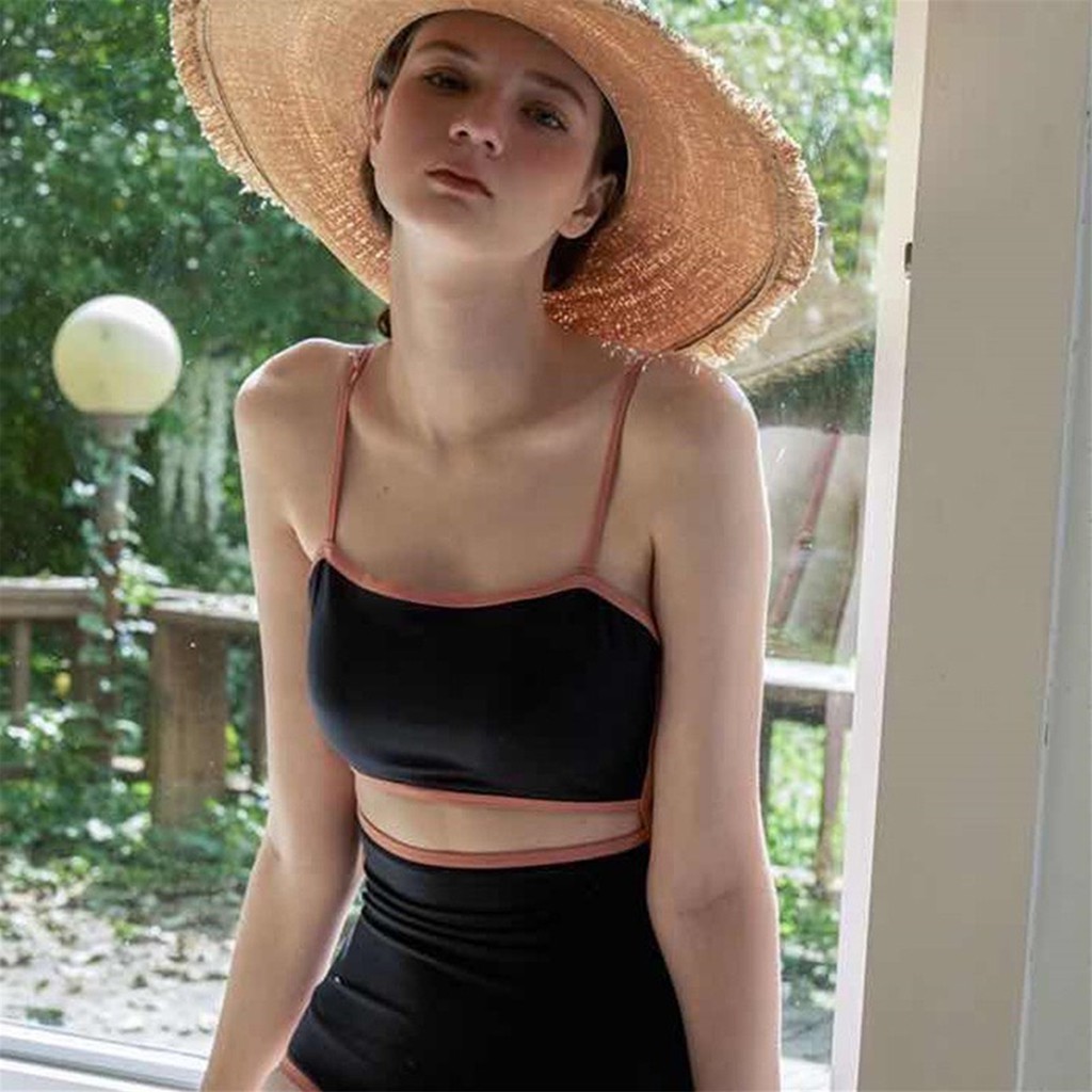 Bikini Đồ Bơi Hàn Quốc Cao Cấp Một Mảnh Cut Out Eo Chất Thun Lạnh Dày Dặn Co Giãn 4 Chiều Che Khuyết Điểm | BigBuy360 - bigbuy360.vn