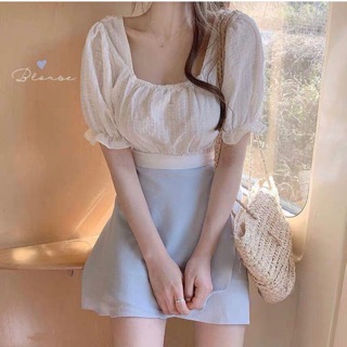 SET TIỂU THƯ ULZZANG ÁO + CHÂN VÁY (CÓ SẴN) ♥️