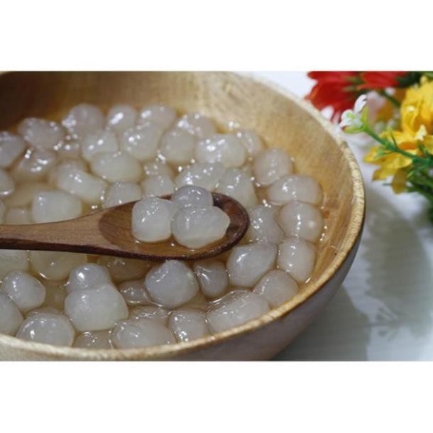 TRÂN CHÂU TRẮNG HẠT NHỎ - HOÀNG ANH (1kg) - Topping  cho ly trà sữa thơm ngon