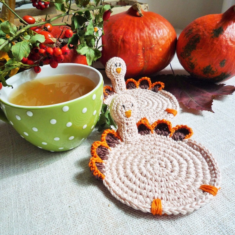 Lót cốc, lót ly handmade made by hương
