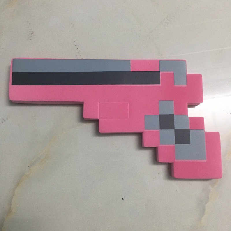 Đồ chơi súng lục hồng Minecraft