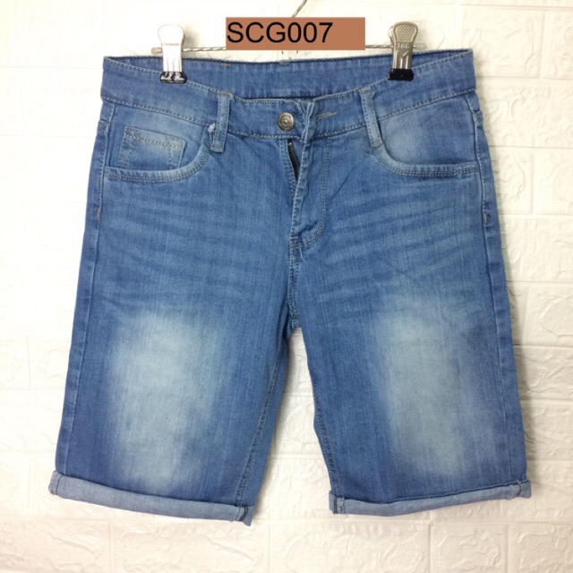 [Jean co giãn chất lượng] QUẦN SHORT NAM CO GIÃN - SCG007