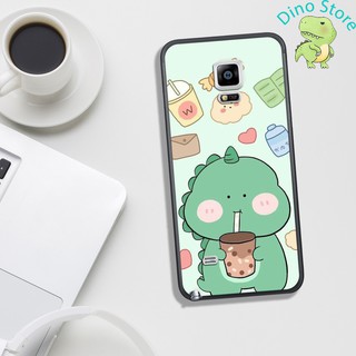 [Free Thêm Tên/Ngày Sinh/SĐT] ỐP LƯNG SAMSUNG NOTE 4/NOTE 5 ,  IN HÌNH KHỦNG LONG NGỘ NGHĨNH VÀ CUTE