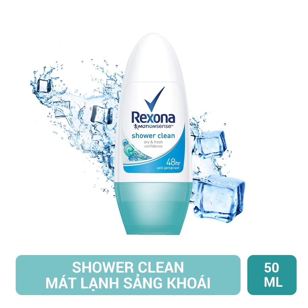 Lăn khử mùi nữ Rexona 50ml:Whitening Fresh Rose