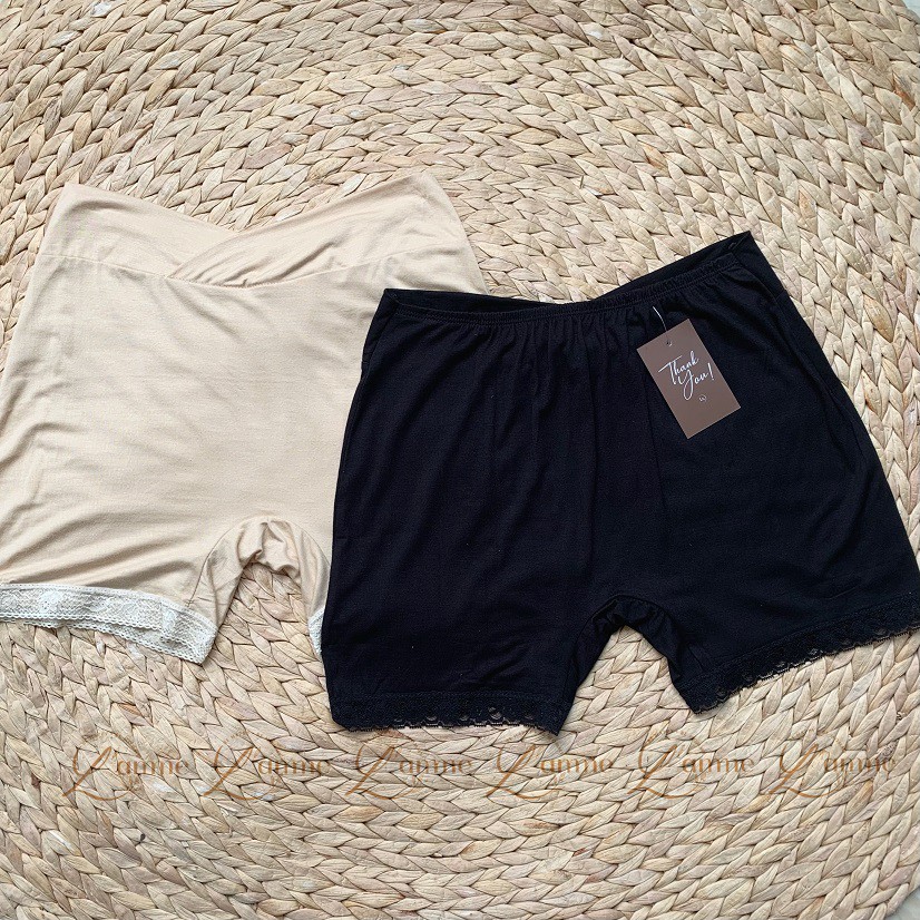 Quần Trong Váy bầu chất cotton siêu mêm mát có dây kéo điều chỉnh By LAMME
