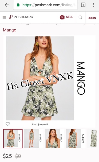 Jumsuit Đùi MNG chuẩn xịn