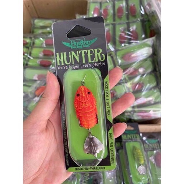 mồi câu lure hunter v4 hàng thái lan nhập khẩu mồi siêu nhậy giá rẻ hàng y hình