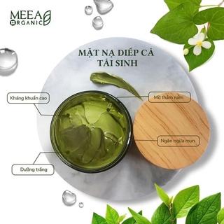 (CÓ SĂN) MẶT NẠ DIẾP CÁ MEEA ORGANIC