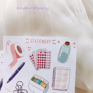 Bullet journal sticker - dụng cụ bujo