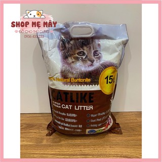 CÁT VỆ SINH CHÓ MÈO CATLIKE MÙI CAFE TÚI 16L