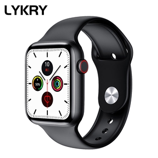 Lykry Đồng hồ thông minh đeo tay W46 Màn Hình HD 2020 1.75 Inch 320x385 đa chức năng chống thấm nước Ip68