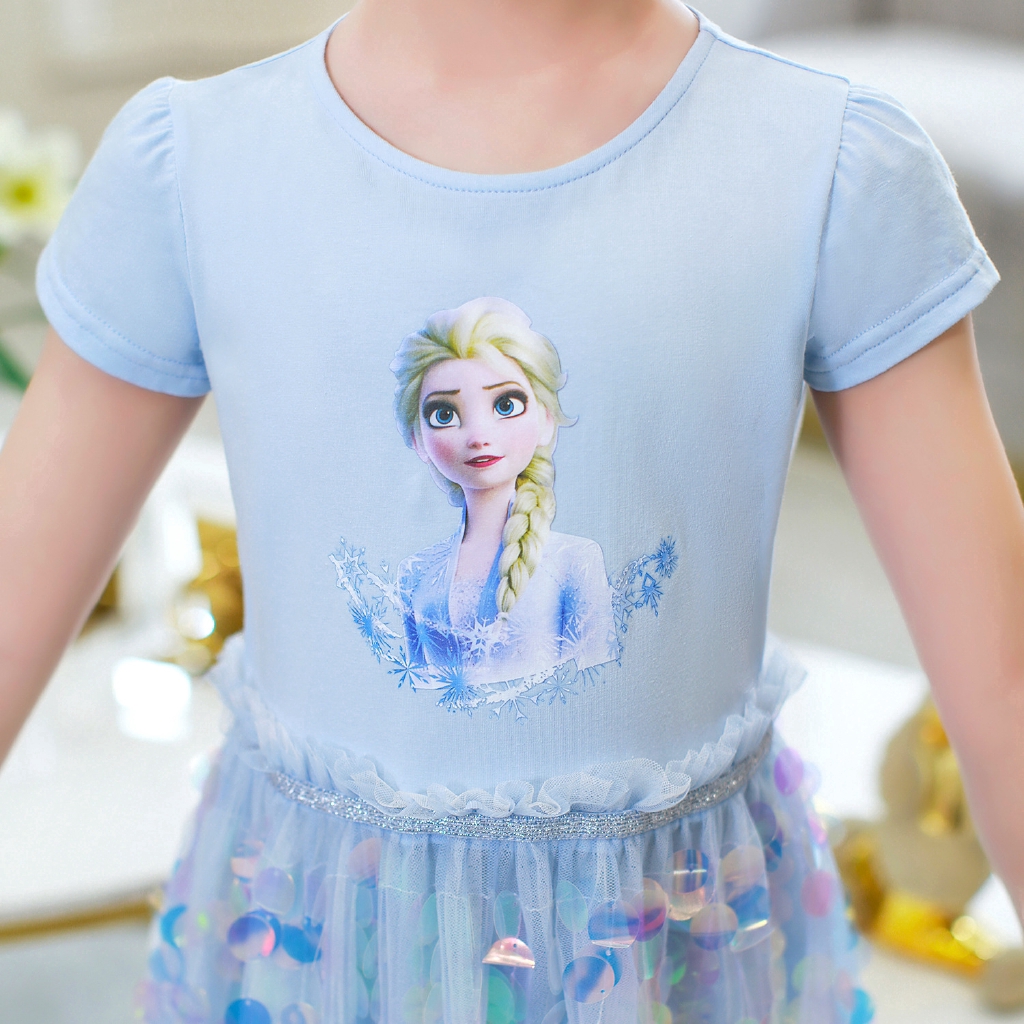 Váy công chúa Elsa xinh xắn dành cho bé gái