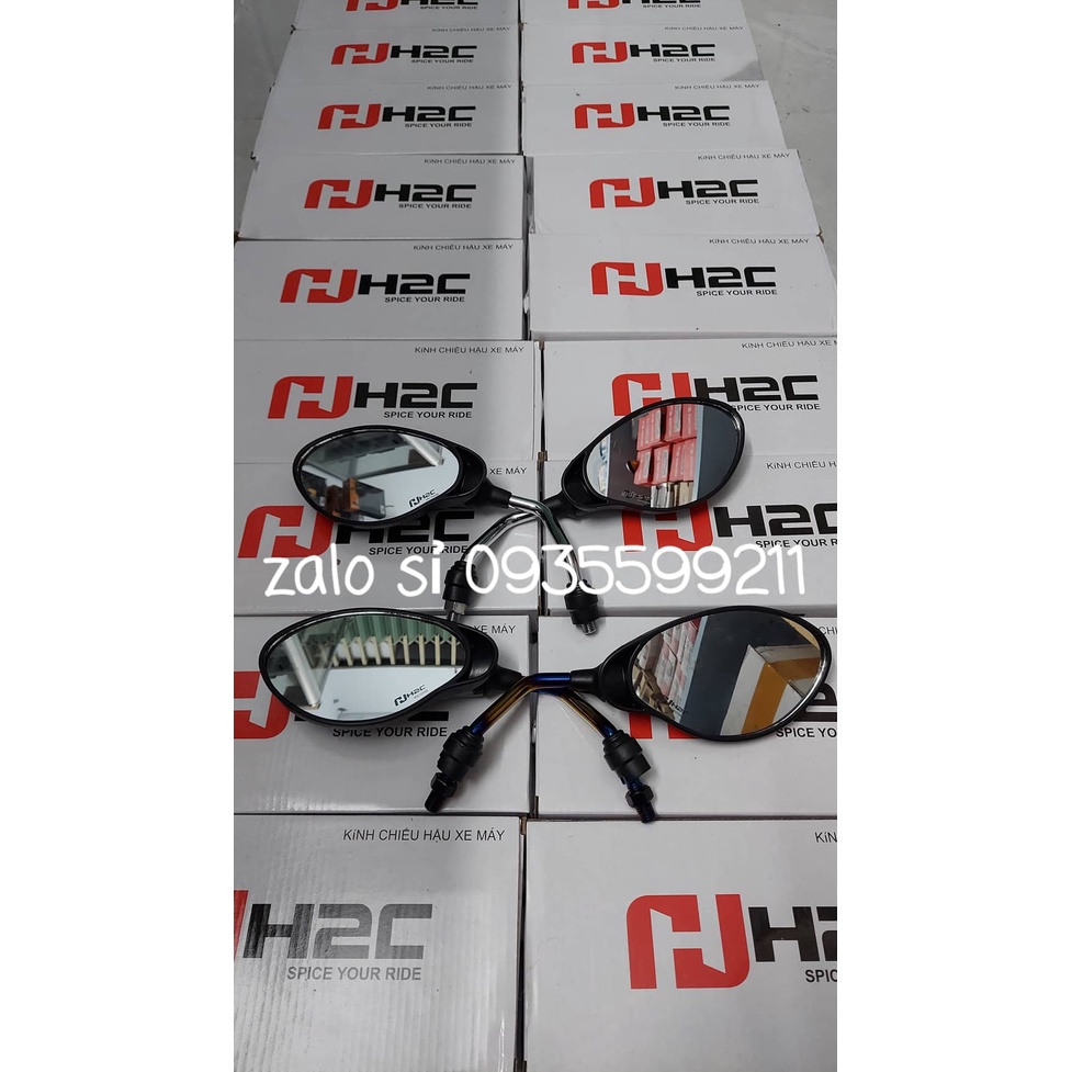 KÍNH GƯƠNG CHIẾU HẬU YAZ H2C 1 CẶP TRÁI PHẢI MÀU TRẮNG