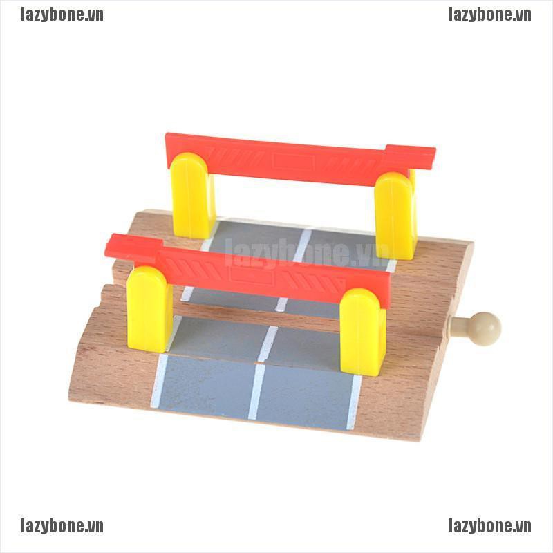 Bộ đồ chơi lắp ráp mô hình đường ray xe lửa bằng gỗ cho bé