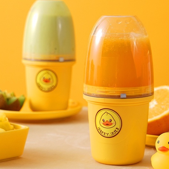 MÁY XAY SINH TỐ CẦM TAY NHỎ GỌN HÌNH VỊT VÀNG MẪU MỚI 2022.AL