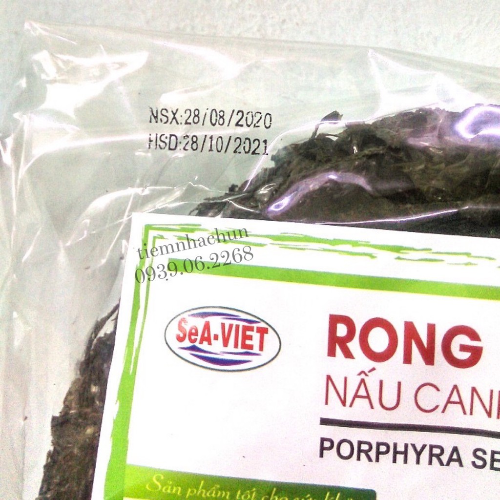 [DATE SX 12/2021] Rong Biển (Rong Mứt) Nấu Canh Sea Việt 250g - Sáng Mắt, Bổ sung I-ot, Ngừa Loãng Xương