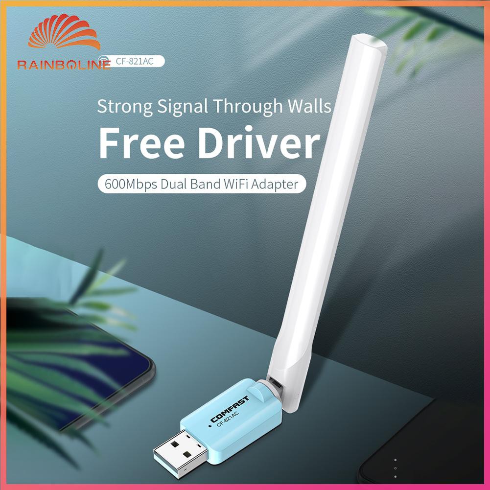 Bộ Chuyển Đổi Ăng Ten Wifi Comfast Cf-821Ac 600m 2.4 + 5.8ghz 3dbi | BigBuy360 - bigbuy360.vn