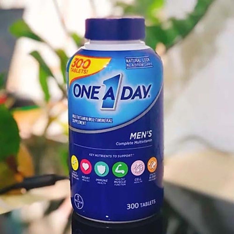 Viên Uống One A Day Cho Nam dưới 50 tuổi 300 viên